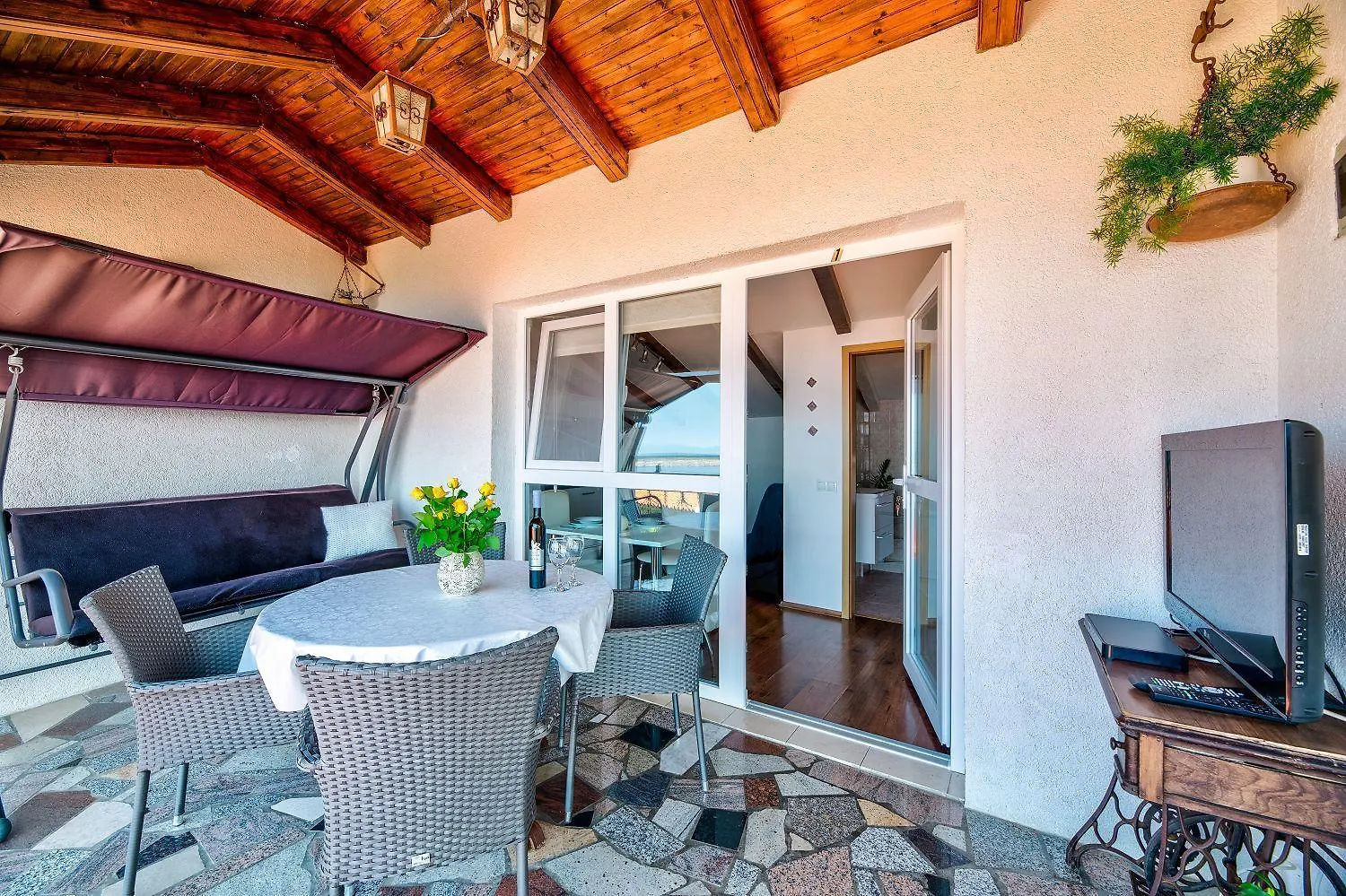 Beeindruckendes Apartment Nur 500 Meter Zum Strand Mit Meerblick, Flat-Screen Tv Auf Dem Balkon, Bbq Dramalj Croatia